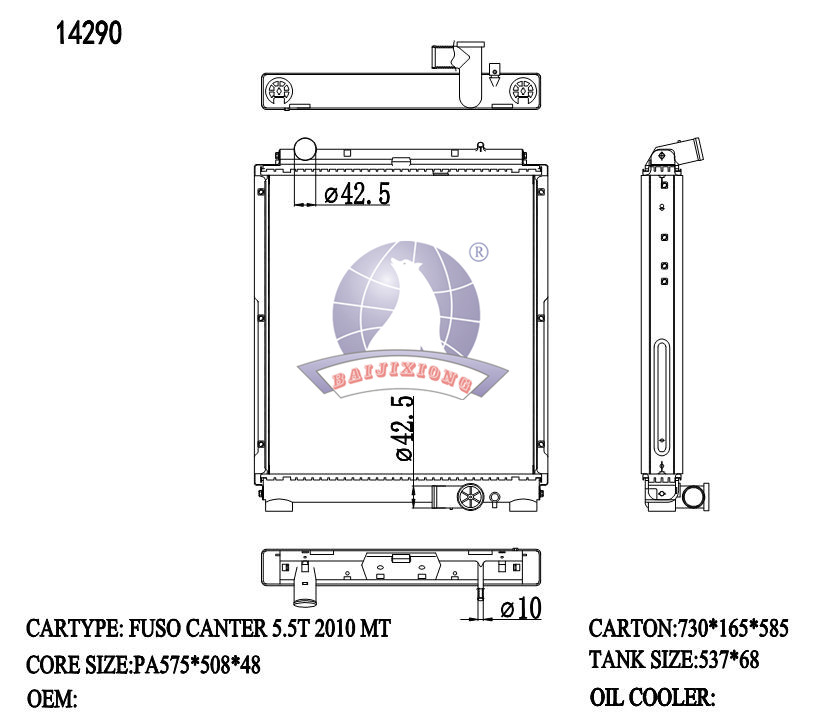 O V RAD/14290-48MT