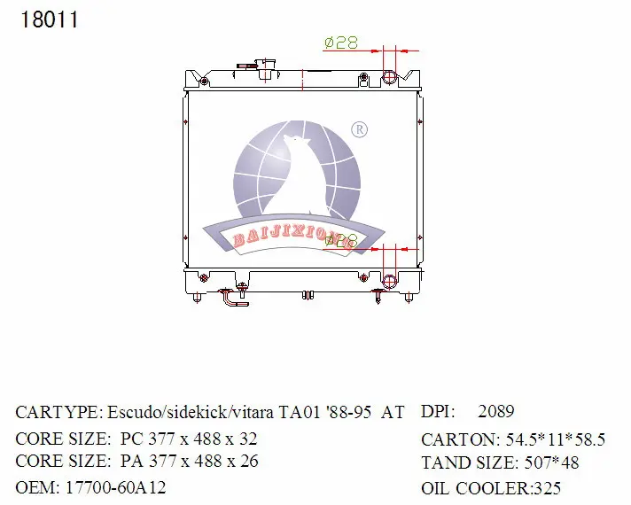 OV RAD 18011-26AT