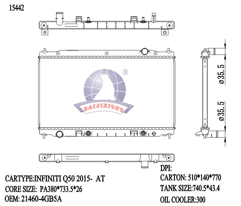 O V RAD/15442B-26AT