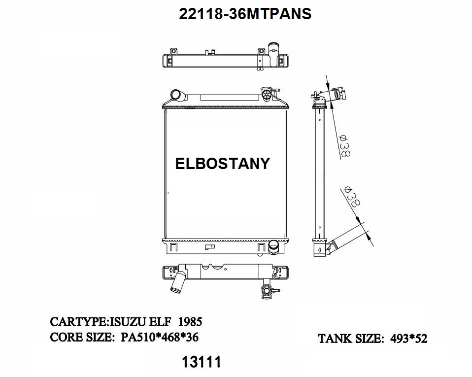RAD/22118-36MTPANS