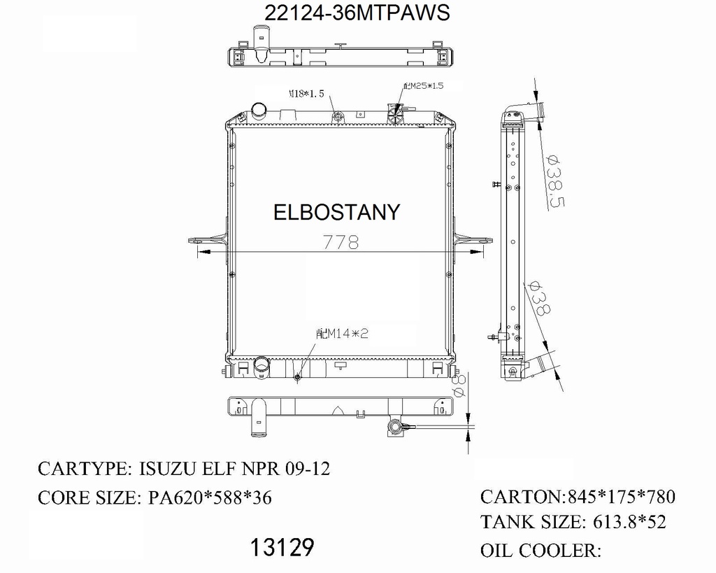 RAD/22124-36MTPAWS