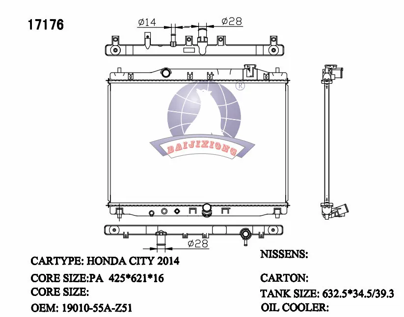 RAD/42324-16MTPANS-F5